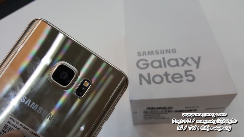 กล้องหลัง Samsung Galaxy Note 5